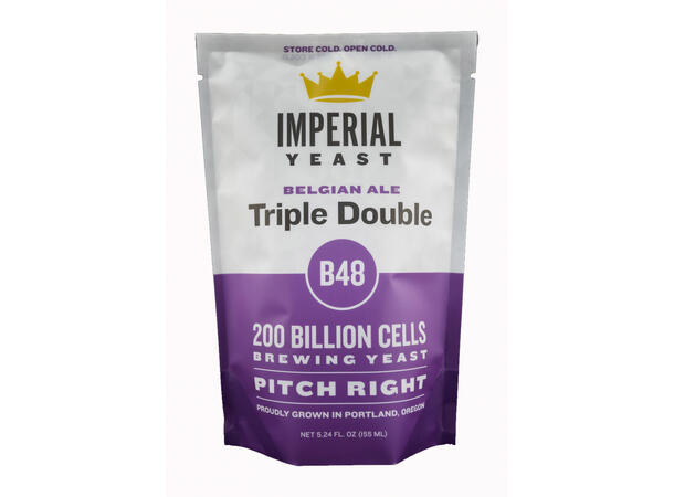 B48 Triple Double [ Prod. 22 Oct 2025] Imperial Yeast - Best før Feb 2026 